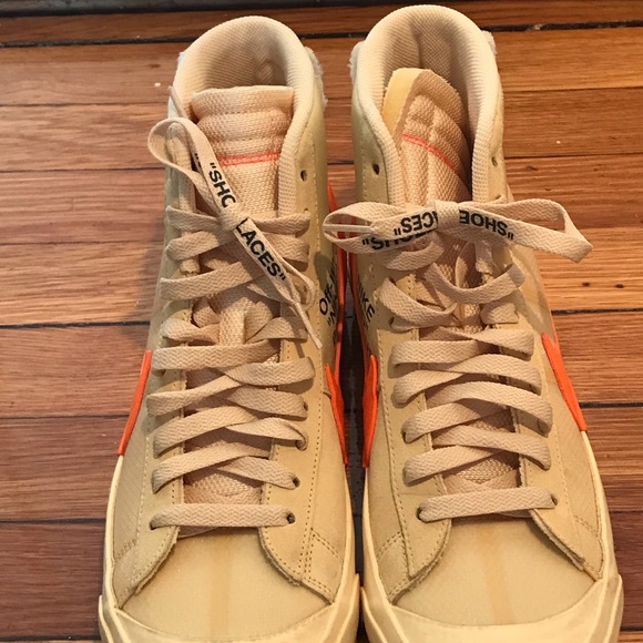 NEW Nike OFF-WHITE x Blazer Mid 'All Hallows Eve’ - Picture 7 of 7